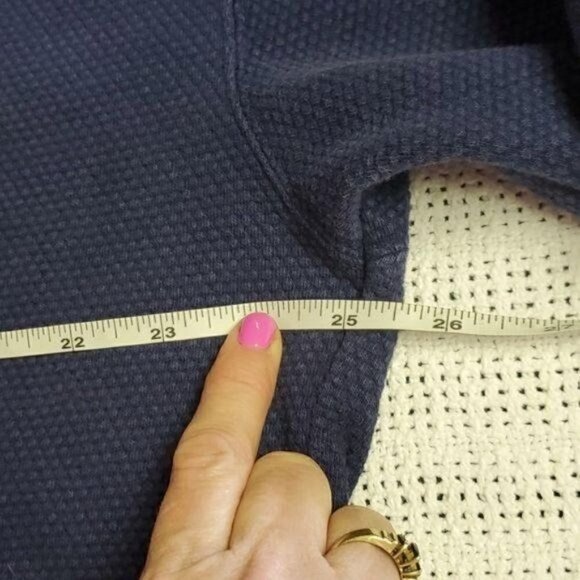 Great Lakes Vintage Sz. L Blue Embroidered Golf Long Sleeve Sweatshirt - Picture 4 of 8